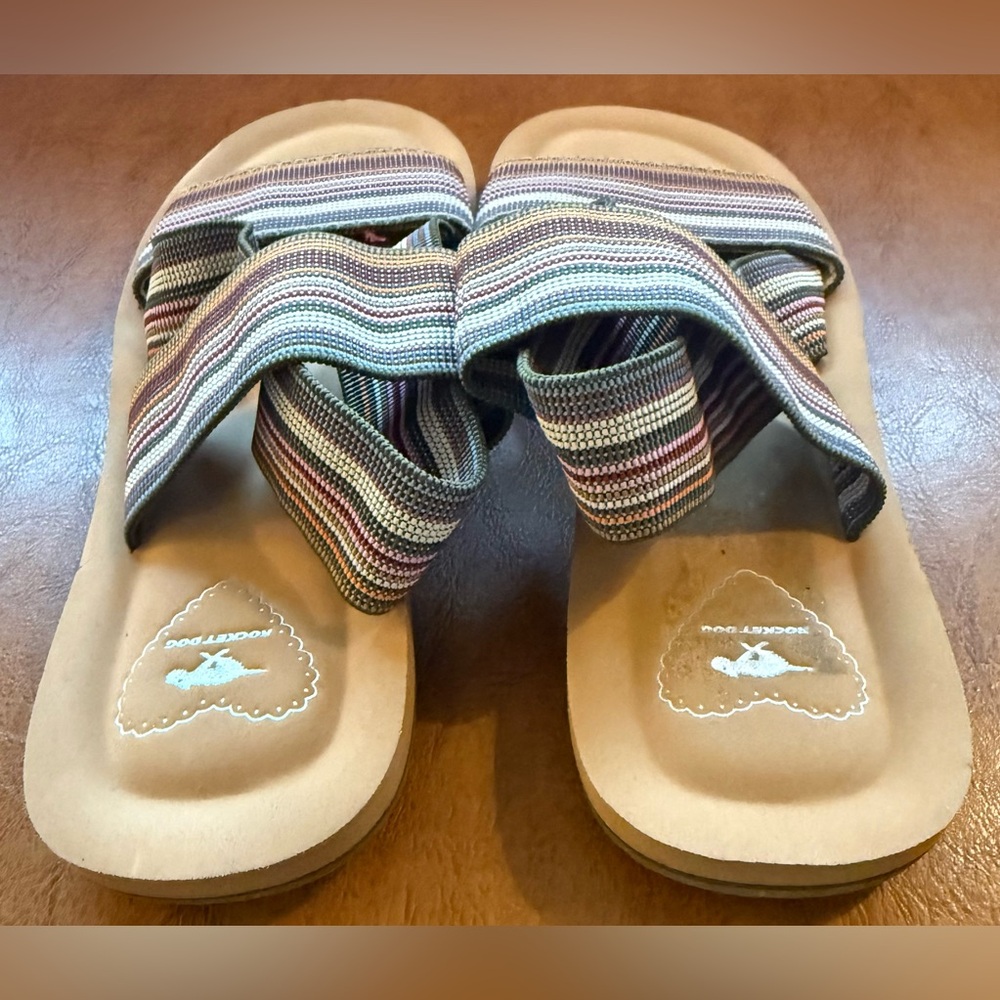 Rocket Dog Ellen Strappy Slingback Sandals Multicolor Size 6 - Picture 7 of 8